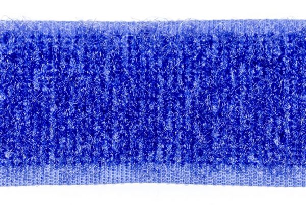 opnaaibaar klittenband 50 mm lus koningsblauw