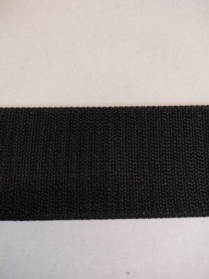 Elastisch haakband zwart 50 mm